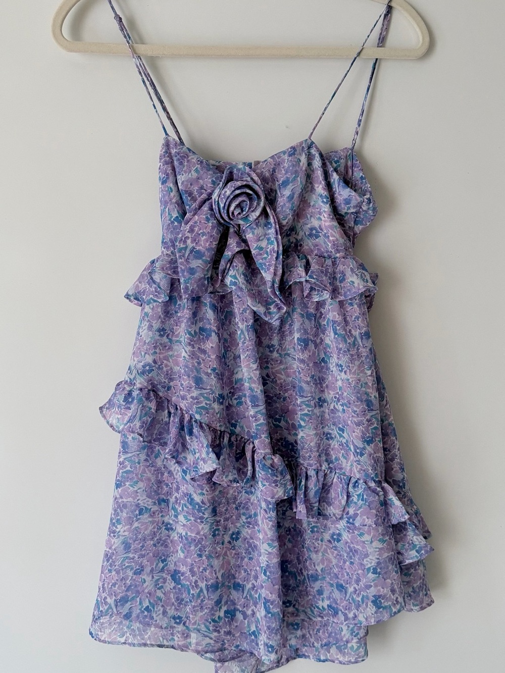 For Love and Lemons Mini Floral print dress